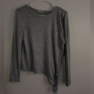Gray Long Sleeve Sweater